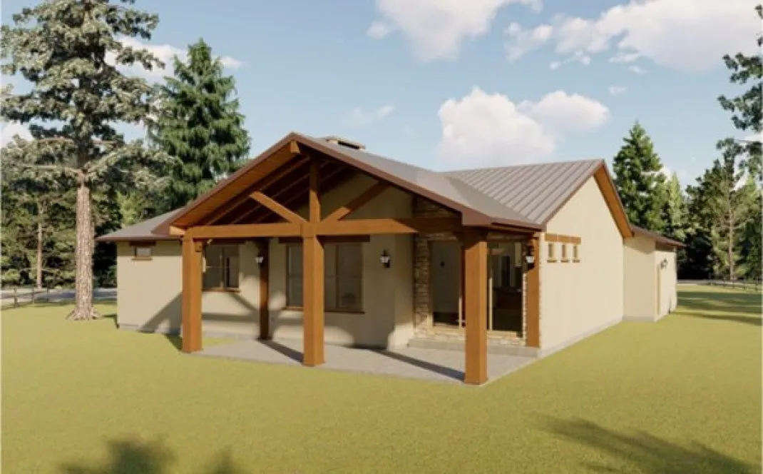 ExteriorPhoto for House Plan #195360