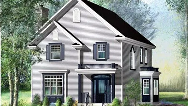 Full Rendering for House Plan #174102