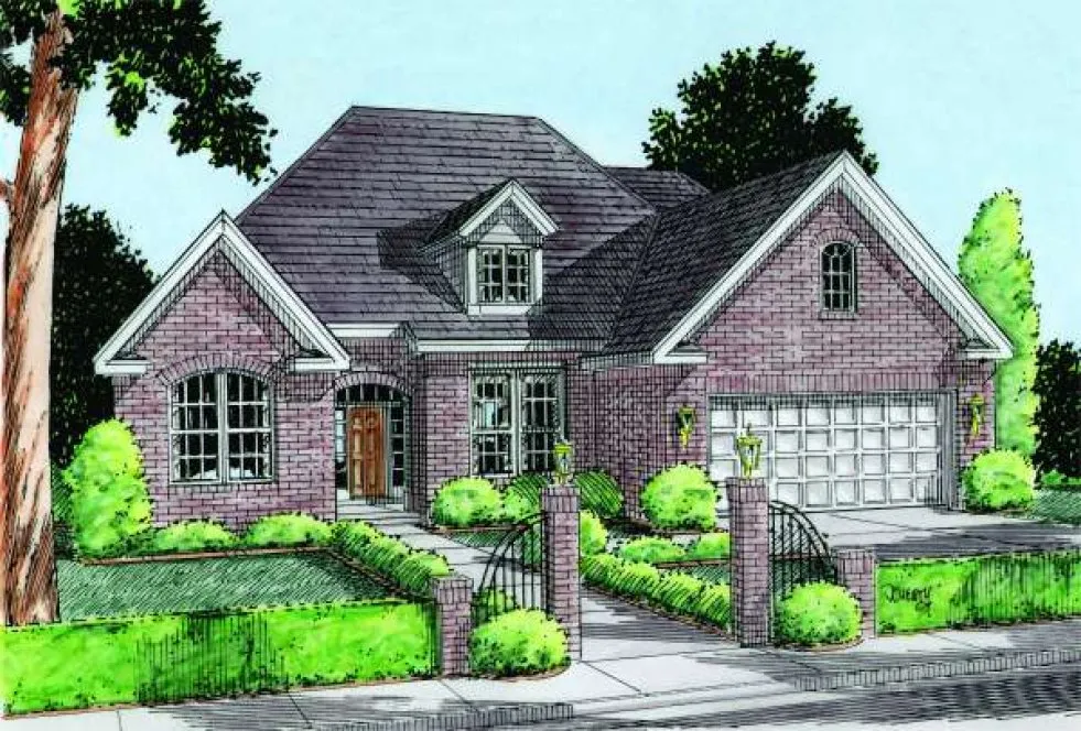 Full Rendering for House Plan #246104