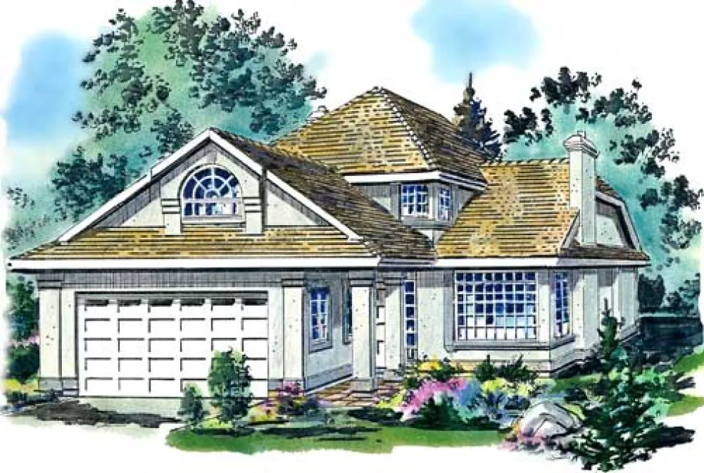 Full Rendering for House Plan #137619