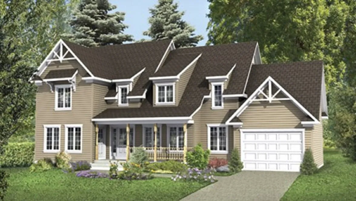 Full Rendering for House Plan #179321