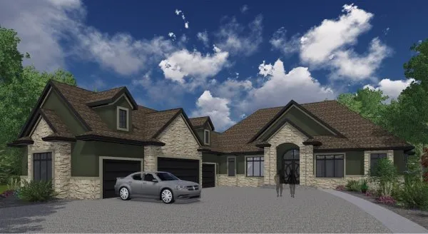 ExteriorPhoto for House Plan #555843