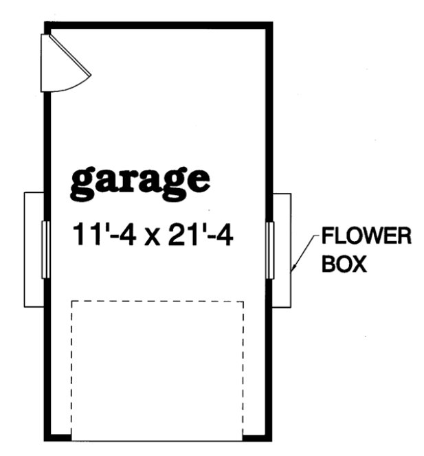Main Floor Plan for House Plan #510100