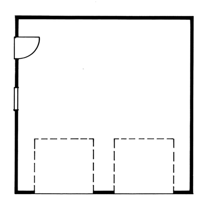 Main Floor Plan for House Plan #518008