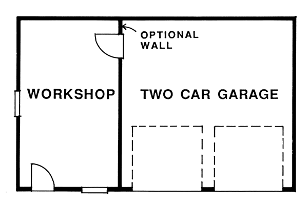 Main Floor Plan for House Plan #519000
