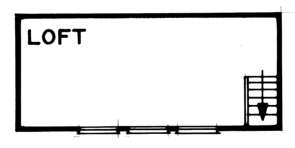 Second Floor Plan for House Plan #513200