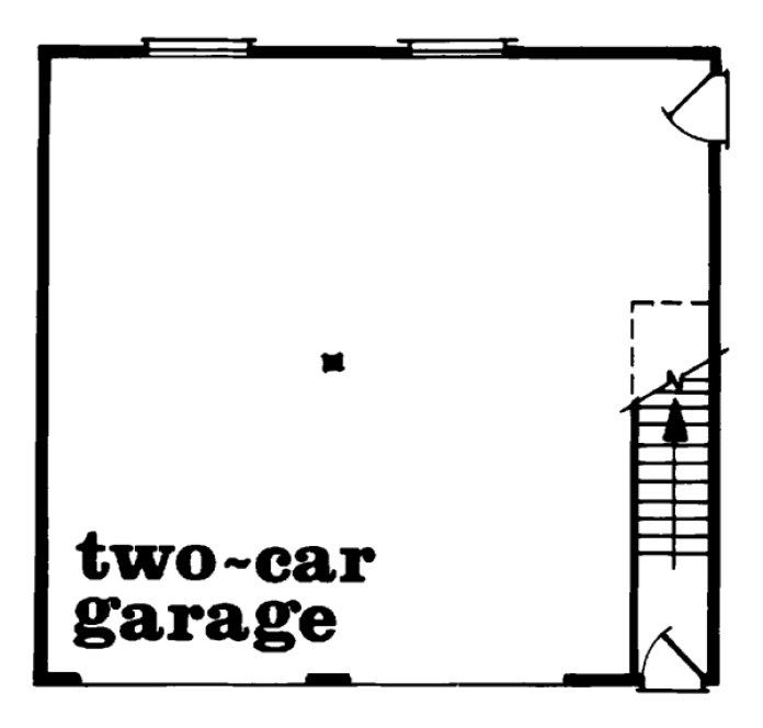 Main Floor Plan for House Plan #515200