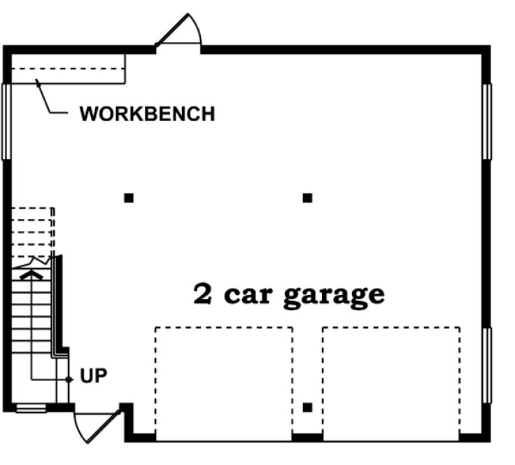 Main Floor Plan for House Plan #510040