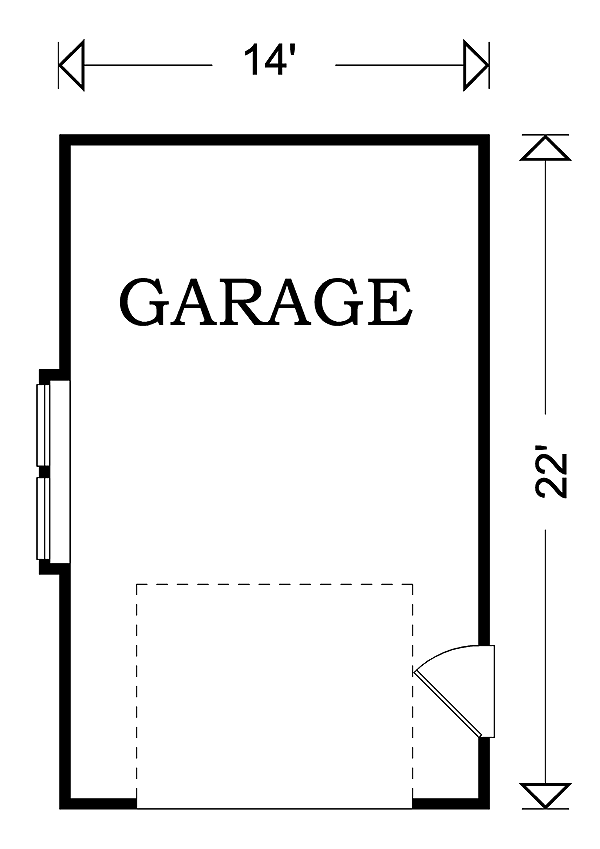 Main Floor Plan for House Plan #510530