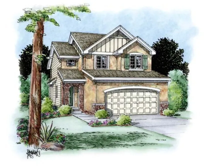 ExteriorPhoto for House Plan #154434