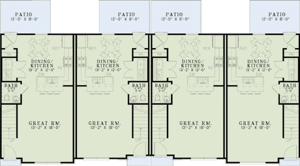 Main Floor Plan for House Plan #317931