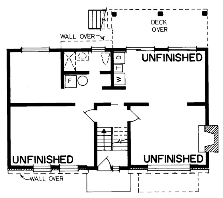 Basement Plan for House Plan #510923