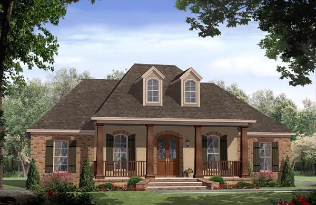 Full Rendering for House Plan #218888