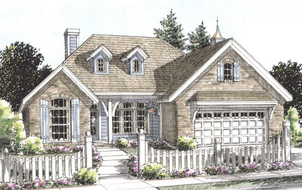 Full Rendering for House Plan #246614
