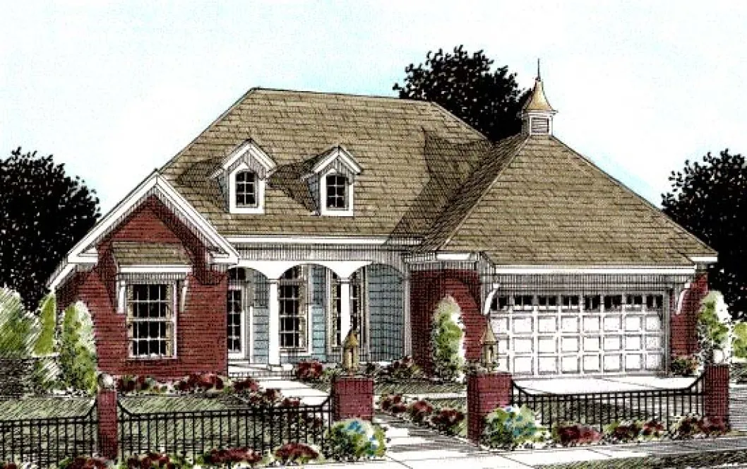 Full Rendering for House Plan #247614