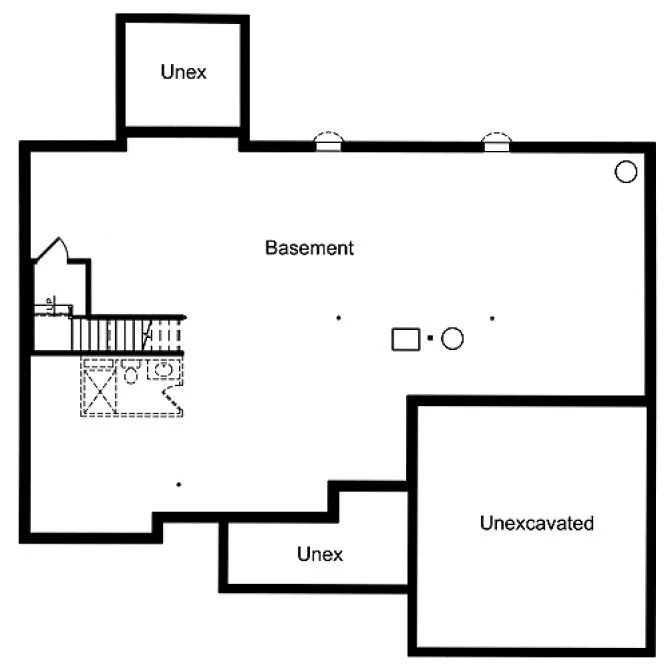 Basement Plan for House Plan #530426