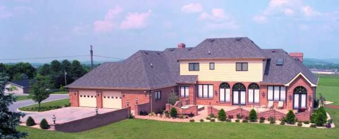 Rear Elevation for House Plan #187141