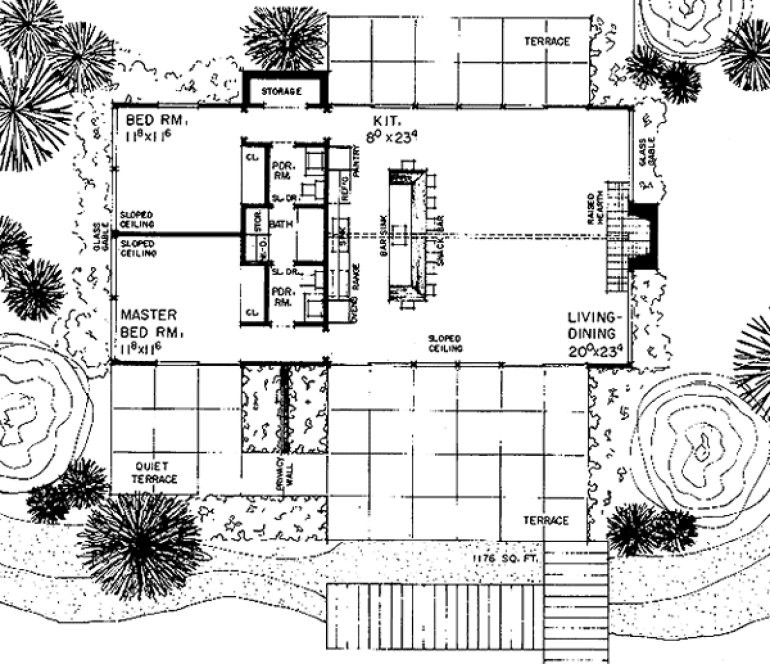 Main Floor Plan for House Plan #522641