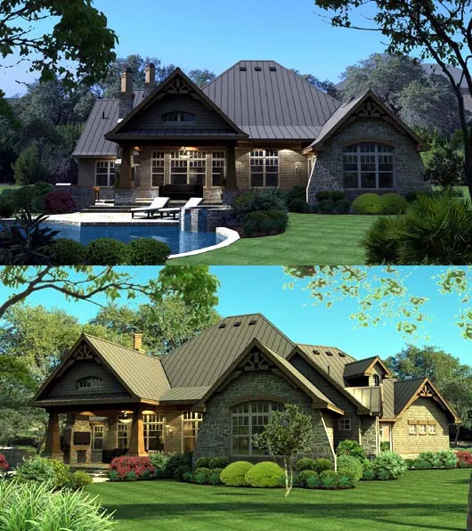 ExteriorPhoto for House Plan #647482