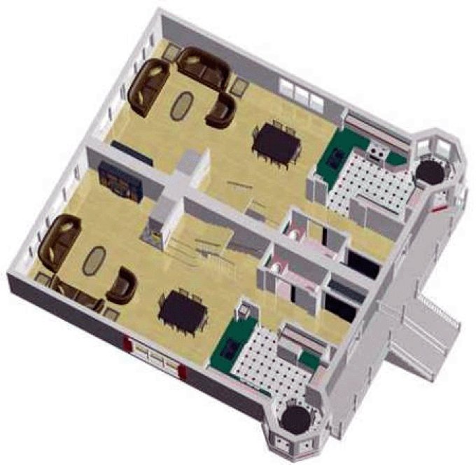 Main Floor Plan for House Plan #176995