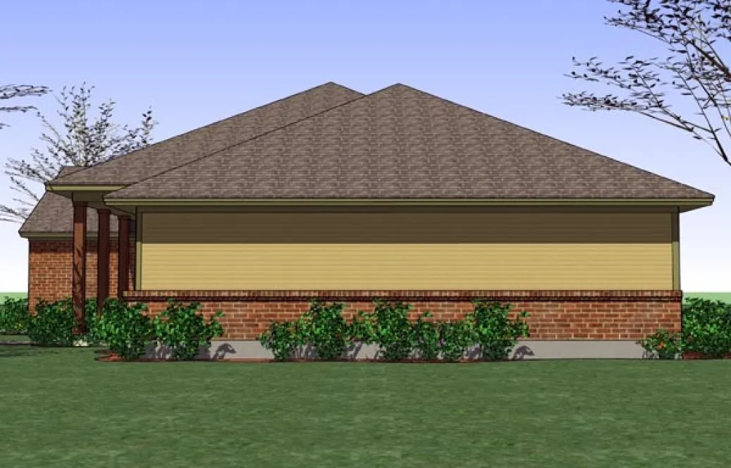 Right Elevation for House Plan #649231