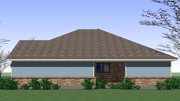 Right Elevation for House Plan #643551