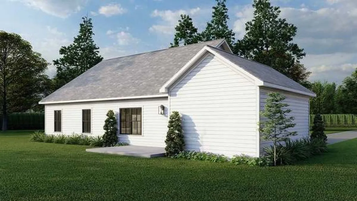 Full Rendering for House Plan #313631