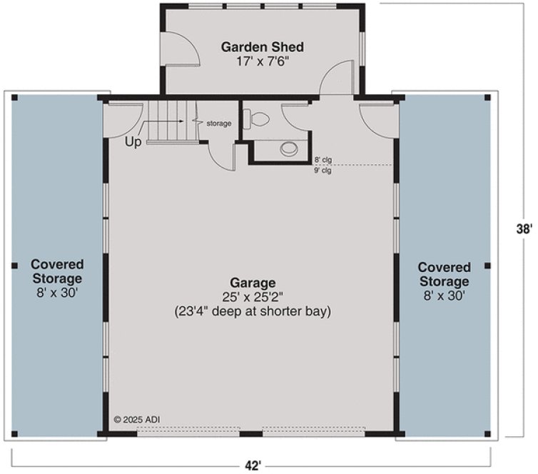 Main Floor Plan for House Plan #348151