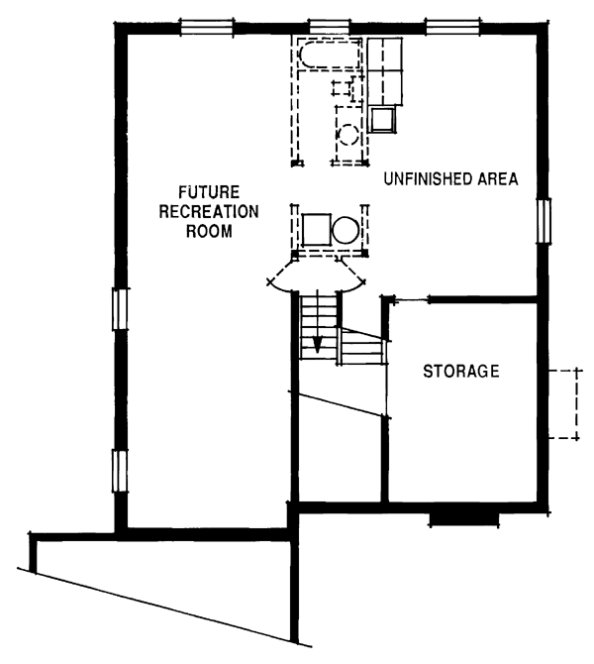 Basement Plan for House Plan #514811