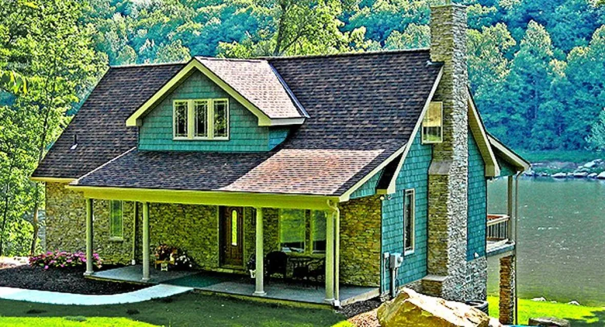 Full Rendering for House Plan #622522