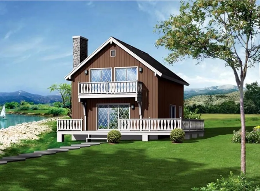 Full Rendering for House Plan #634431