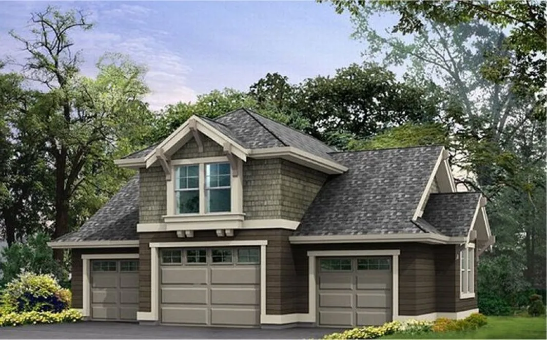 Full Rendering for House Plan #332321
