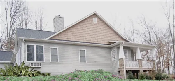 Left Elevation for House Plan #438182