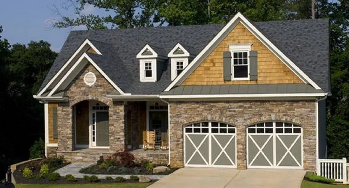 Full Rendering for House Plan #121323