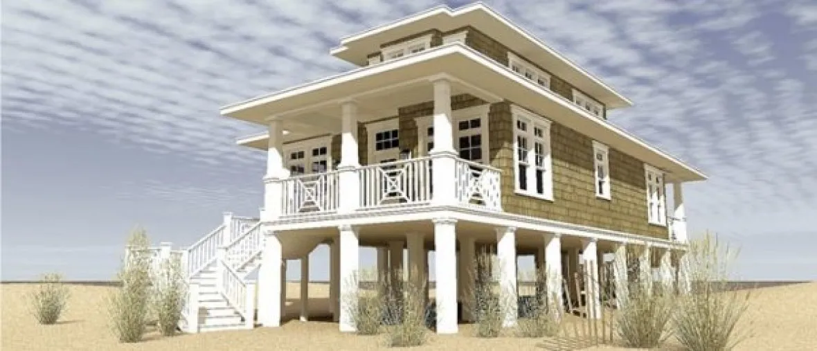 Full Rendering for House Plan #661851