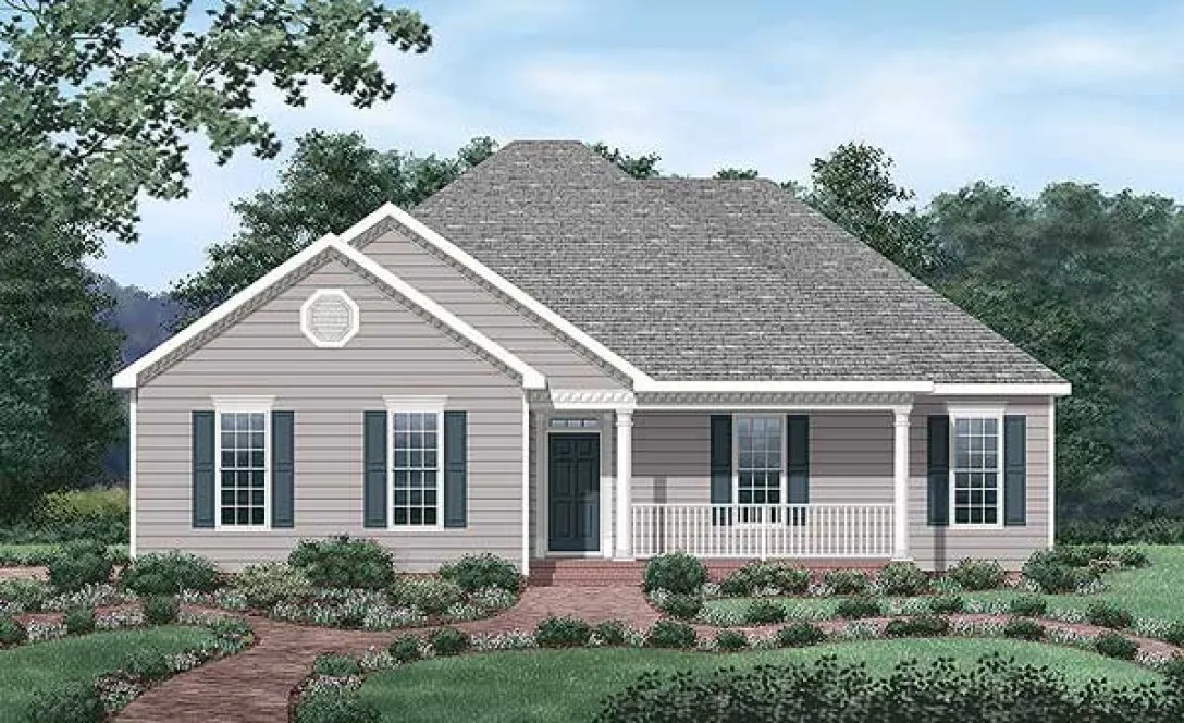 Full Rendering for House Plan #652741
