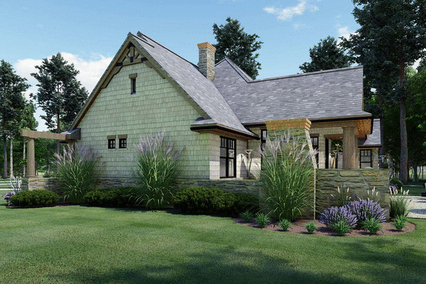 Right Elevation for House Plan #648481