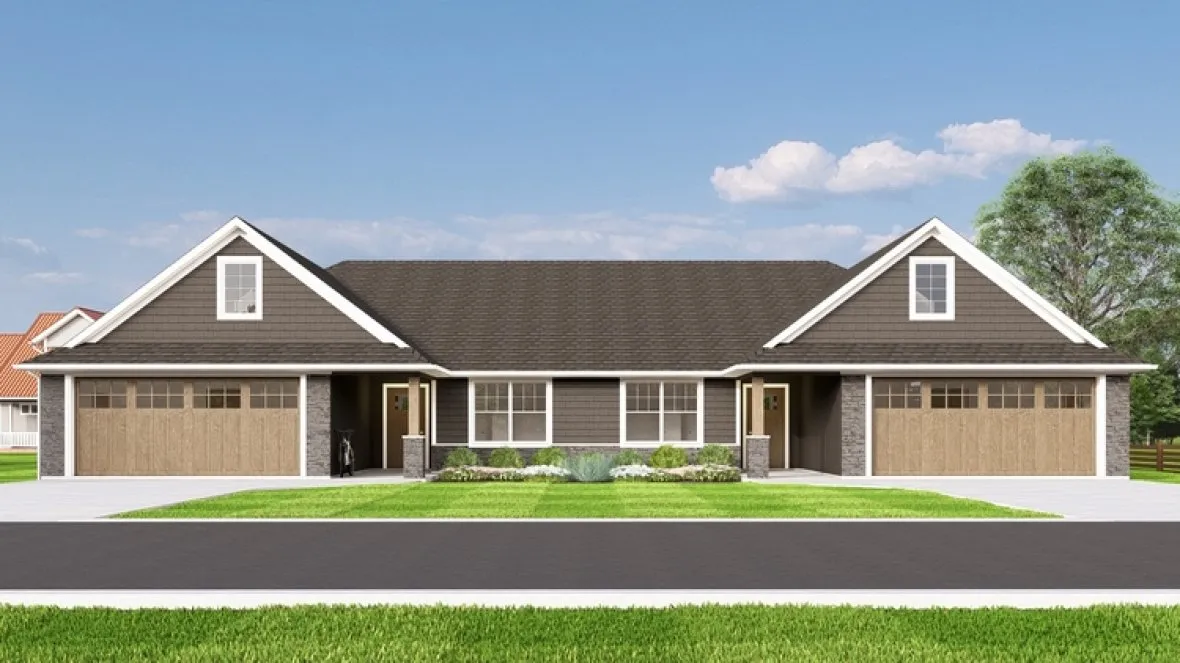 Full Rendering for House Plan #750323