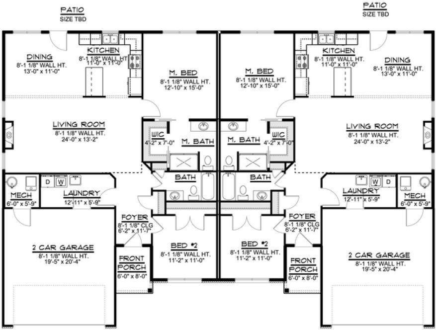 Main Floor Plan for House Plan #753672