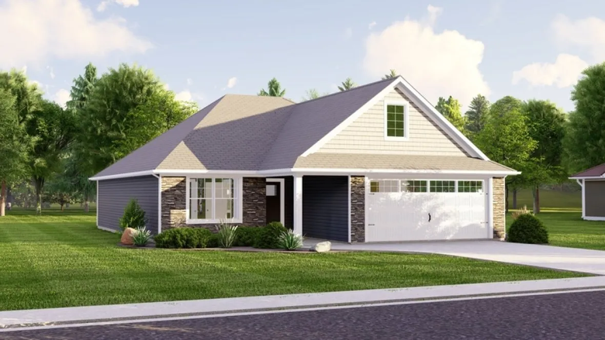 Full Rendering for House Plan #755161