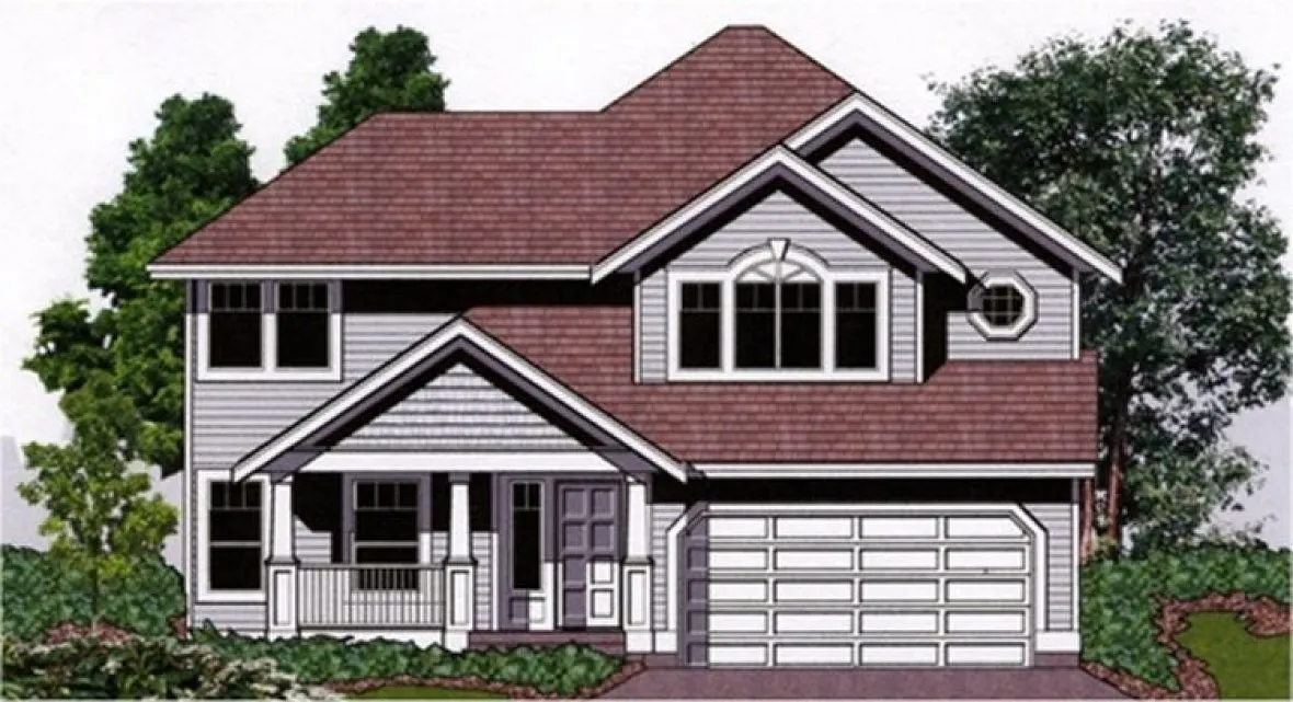 Full Rendering for House Plan #507971