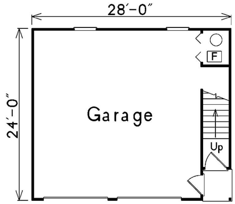 Main Floor Plan for House Plan #639611