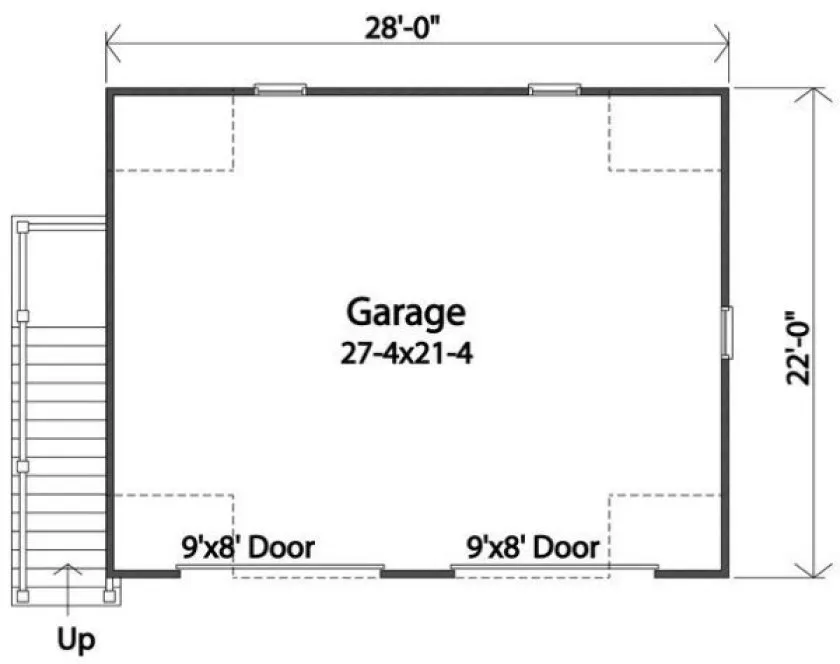 Main Floor Plan for House Plan #418411