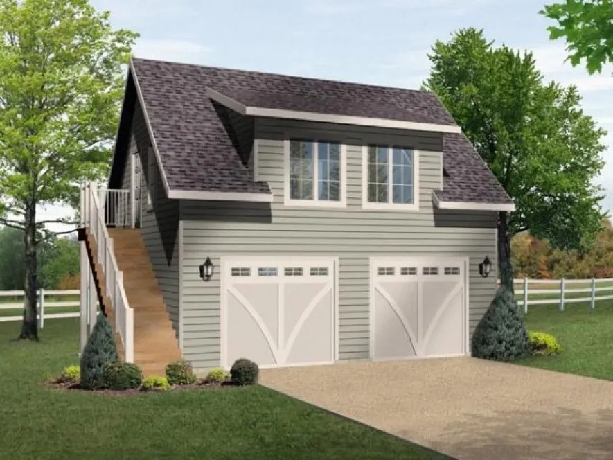 Full Rendering for House Plan #418411