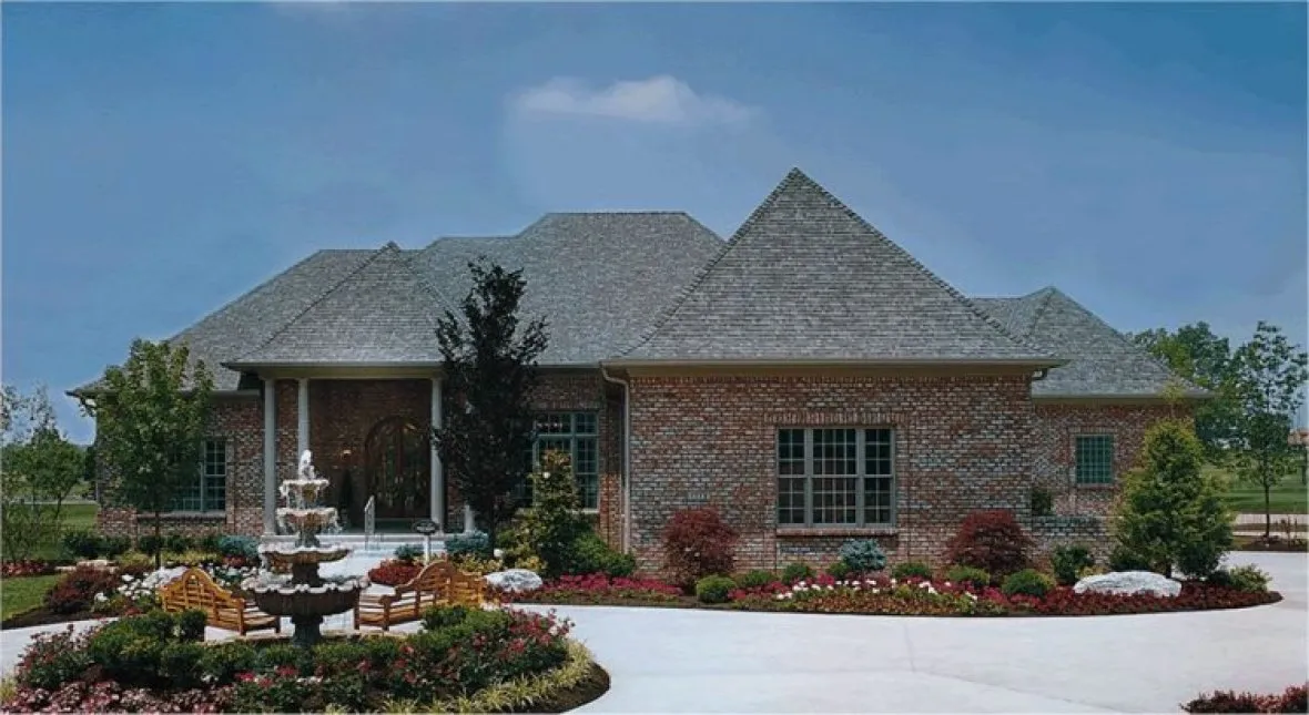 Full Rendering for House Plan #152133