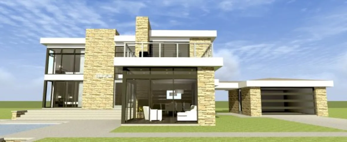 Full Rendering for House Plan #669622