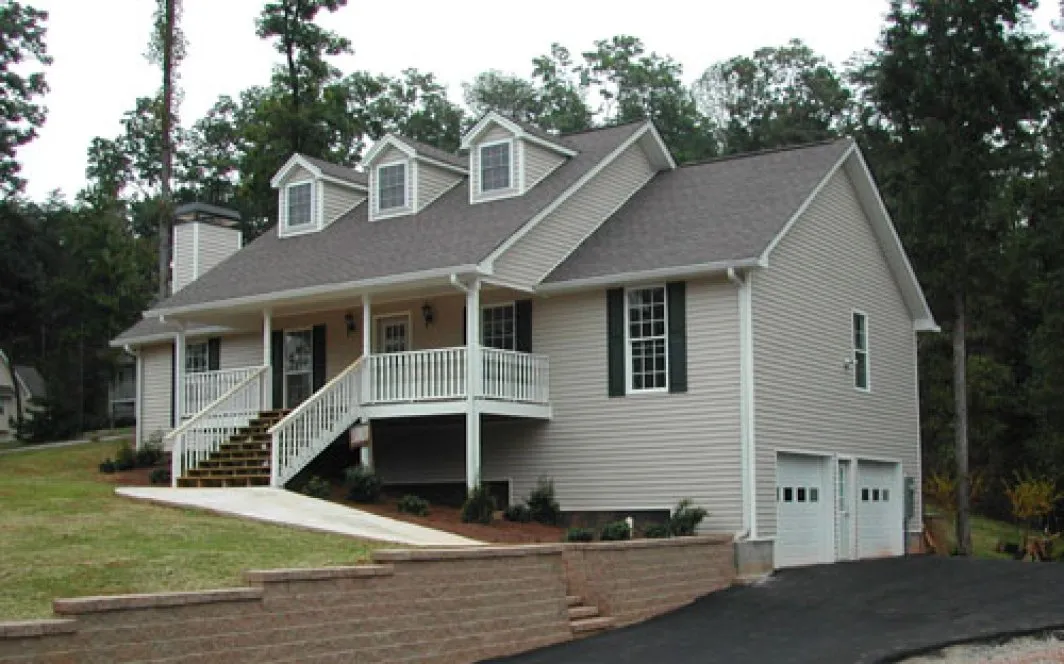 Full Rendering for House Plan #128332