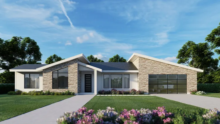 Full Rendering for House Plan #800981