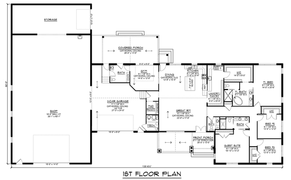 Main Floor Plan for House Plan #751103
