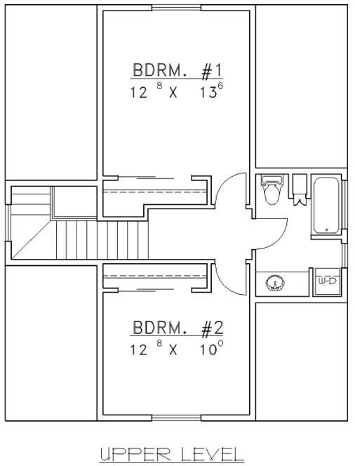 Second Floor Plan for House Plan #450159